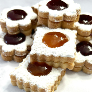 Les Mini-Sablés à la confiture